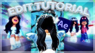 ROBLOX EDIT TUTORIAL | After Effects