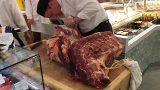 Butchery at Fortnum and Mason