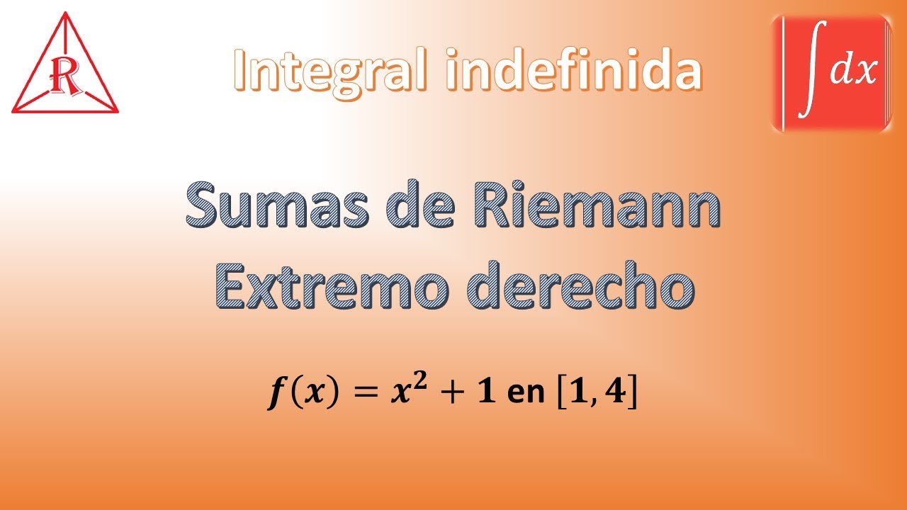 Sumas De Riemann | Ejemplo 1 | Cálculo Integral - YouTube