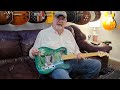 green flowerdy bullfighter tele copy unboxing and review