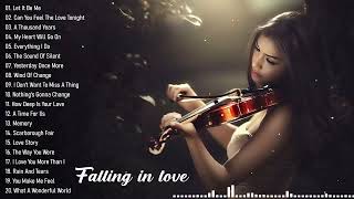 Beautiful Romantic Violin Love Songs Instrumental - Best Relaxing Instrumental Music