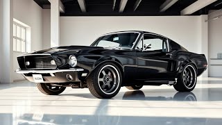 1968 Mustang Fastback GT500 ‼️ A Classic Car That's More Savage Than a Supercar!