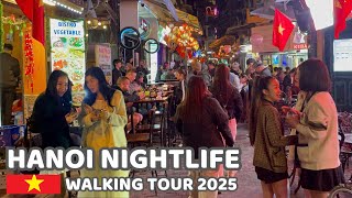 HANOI Night Walking Street 🇻🇳 Sunday Nightlife VIETNAM 🇻🇳 The Old Town Walking Tour