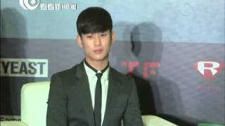 独家金秀贤Kim Soo Hyun/김수현上海见面会都教授精彩语录合集you who came from the stars（附现场翻译）