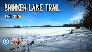 Virtual Running Videos for Treadmill | Upbeat Music | Brinker Lake Trail | Waterloo, Iowa, USA