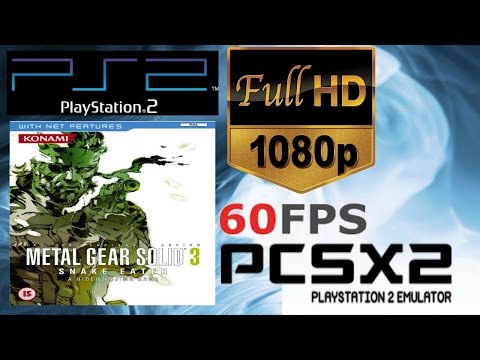 PCSX2 EMULATOR MGS3 RUNNING @ 60 FPS + SETTINGS SETUP PCSX2 EMULATOR MGS3 RUNNING @ 60 FPS + SETTINGS SETUP