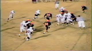 Booneville Bearcats vs. Subiaco Academy Trojans (11/05/1993)