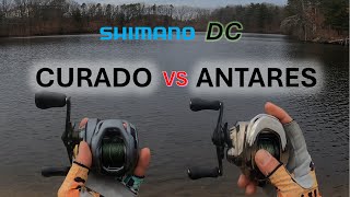 Shimano DC casting battle: CURADO vs ANTARES