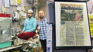 CHACHA CHAIWALE KI FAMOUS BUTTER COFFEE AND CHAI NEAR JAMA MASJID DELHI | OLD DELHI STREET FOOD