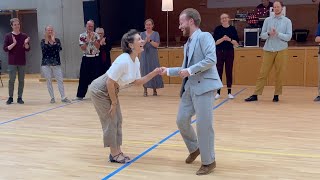 See What Happens when a Boogie Woogie and West Coast Swing Dancer Improvise! Sondre & Ardena