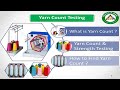 Yarn Count| Yarn Testing Methods| Yarn Count & Strength Testing| Cotton Yarn Test| Yarn Count|