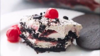 No Bake Black Forest Icebox Cake Recipe