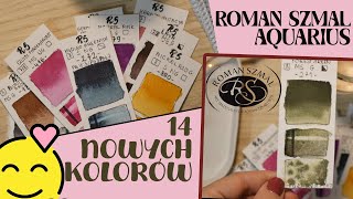 ✿ 14 NOWYCH KOLORÓW- ROMAN SZMAL || AQUARIUS NEW COLORS 2024!