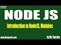 Learn NODE JS Online Training by Harsha Sir