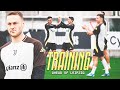 Juventus Training Ahead Of Champions League | Eyes on Leipzig