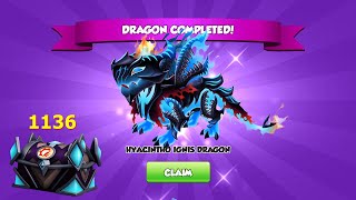 Have you got Hyacintho Ignis Tyrant dragon | Hatched Horn Dragon | Total 1136 Tyrant chest | DML