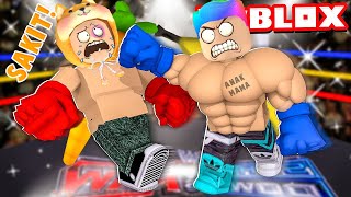 PERTARUNGAN TUNJU MELOBI VS SKOBI DEMI SABUK LEGENDA TINJU DIAMOND DI ROBLOX!!