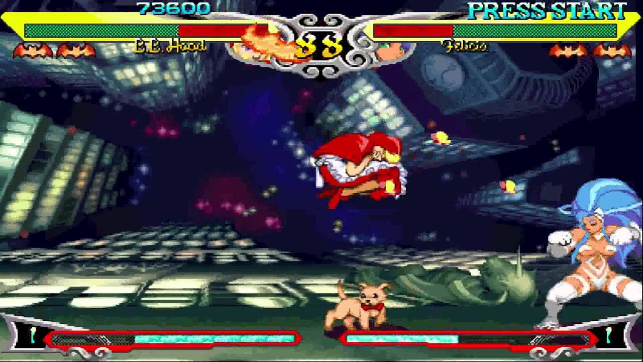 Vampire Savior B.B Hood Story Part 1 - YouTube