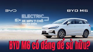 Tnú Review - BYD M6 mẫu xe 7 chỗ thuần điện tại Việt Nam có gì Hot?