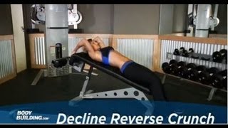 Decline Reverse Crunch - Ab Exercise - Bodybuilding.com