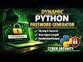 Password Generator | Python using random and string module | Cyber Security related