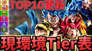 【TOP10更新】新年の現環境キャラtier表【ドラゴンボールレジェンズ】【DRAGON BALL　legends】【ビースト】