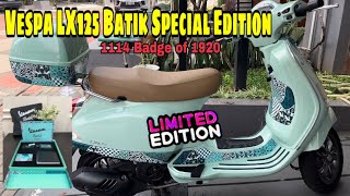 VESPA LX 125 BATIK SPECIAL EDITION