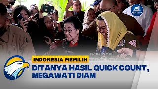 Megawati Enggan Komentari Hasil Quick Count, Kenapa?