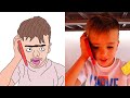 Vlad and Niki Four Colors Playhouse Challenge l Funny Drawing Meme