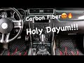 Installing Carbon Fiber Dash Kit On 2014 Mustang Gt!🔥