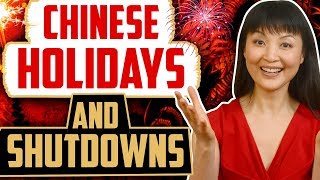 Sourcing Smart During Chinese Holidays: A Guide to the 7 Major Holidays!