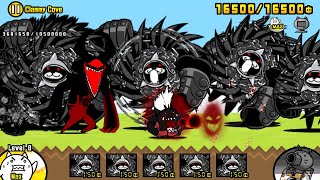 The Battle Cats - Unit Genocide Bear Black Multiplied!