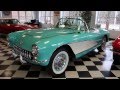 1957 Corvette Roadster For Sale~Cascade Green~Fully Restored~Beautiful Condition