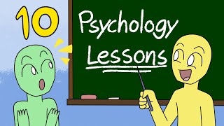 10 Psychology Lessons Not Taught In School