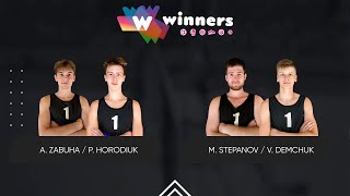 Winners Beach Volleyball. Men. A. Zabuha / P. Horodiuk - M. Stepanov / V. Demchuk 03.02.2025