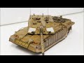 TAMIYA 35274 Challenger 2 Tank (Desertised) 1/35