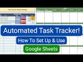 How to Use the Upgraded Rolling Automated Task Tracker in Google Sheets
