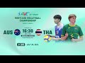 [ LIVE ]  THA VS AUS : 22nd Asian Men's U20 Volleyball Championship