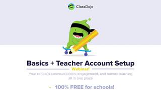 Webinar: Get set up on ClassDojo to rock back-to-school 🎸