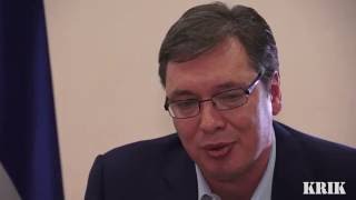 Aleksandar Vučić za KRIK o Vladimiru Bebi Popoviću (11.04.2016)