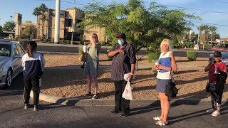 Long lines form hours before DMV reopens