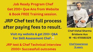 Jrp Chef full process after paying fees #jrp Chef #skillassessmentchef @vishalsharmapb08_Chef_Aus