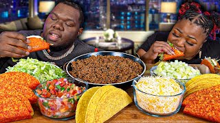 IT'S TACO TUESDAY!!! | FULLY LOADED TACOS WITH MY WIFE! | MUKBANG EATING SHOW