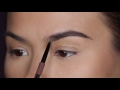 my brow routine maryam maquillage