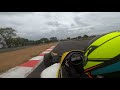 hotlap at the kari motor speedway kms f1300 car vignesh kadarabad