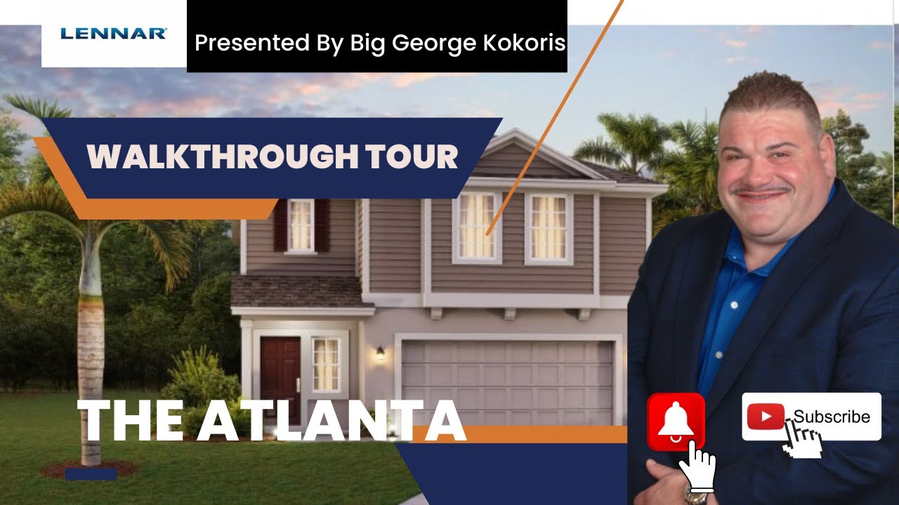 Atlanta Model Home Walkthrough Tour Youtube