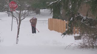 Winter storm dumps several inches of snow across central Ohio