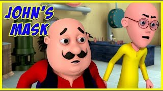 Motu Patlu | John's Mask | Motu Patlu in Hindi