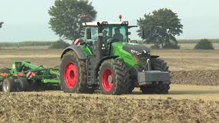 Fendt 1050 Vario with Amazone Cenius cultivator