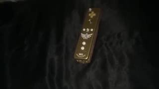 Gold Wii Remote look and how i play super smash bros brawl on wii u gamepad